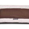 Voděodolná hnědobéžová matrace pro psy – 86×57 cm