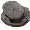 Hnědý pelech pro psy – 57x52x14 cm